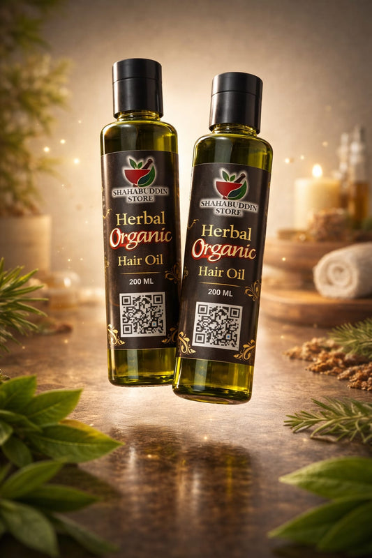 ( Pack of 3) Organic Hair Oil (100% Herbal & Chemical Free)